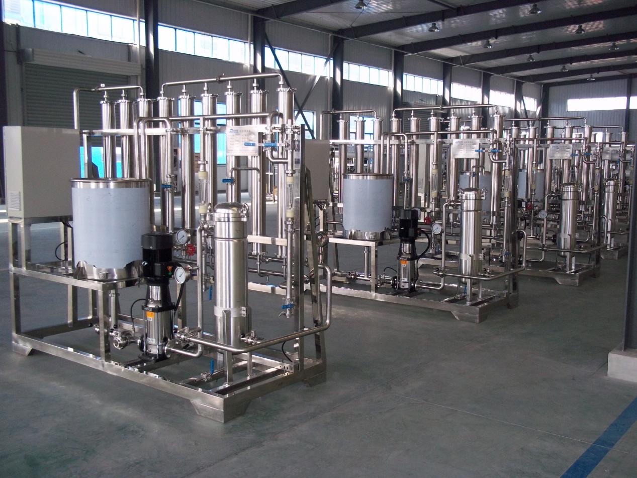 Installed Plum continuous UF membrane system for soy sauce and vinegar