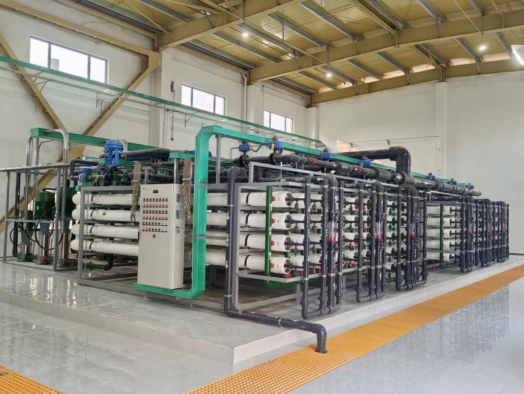 Installed Plum HRCC continuous RO concentration system