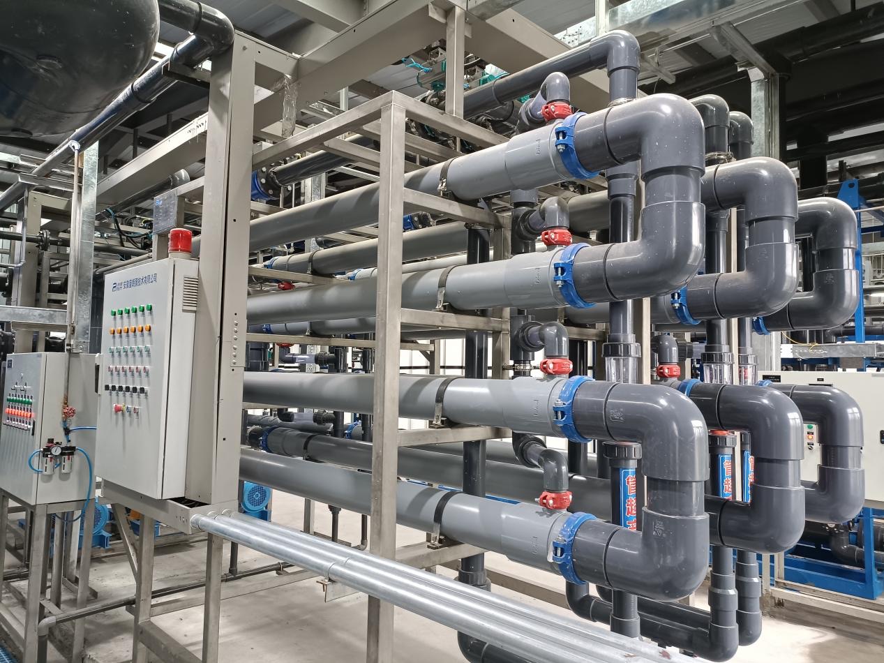 Tubular membrane system in a mine-water ZLD project