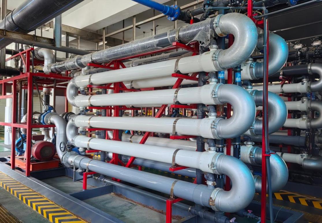 Installed external tubular MBR system