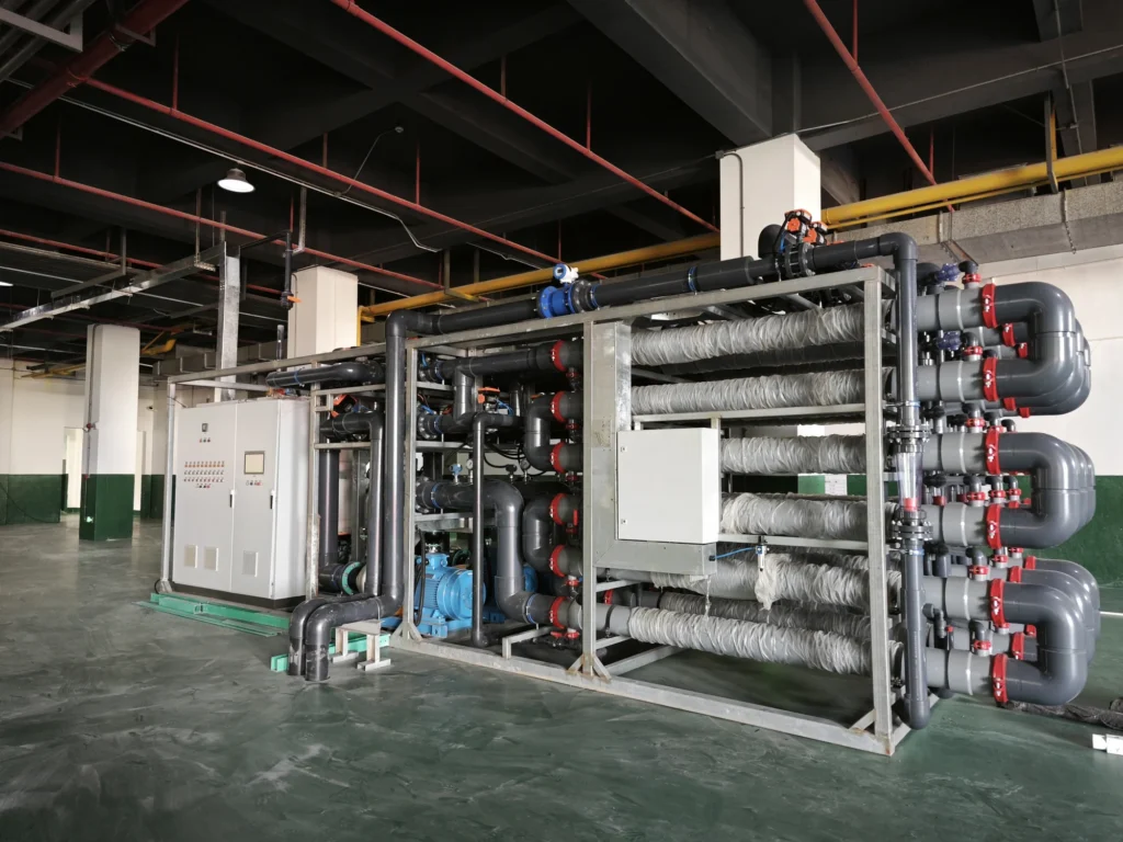 PEK tubular membrane equipment at the 3600 m³/d PCB wastewater heavy metals treatment project