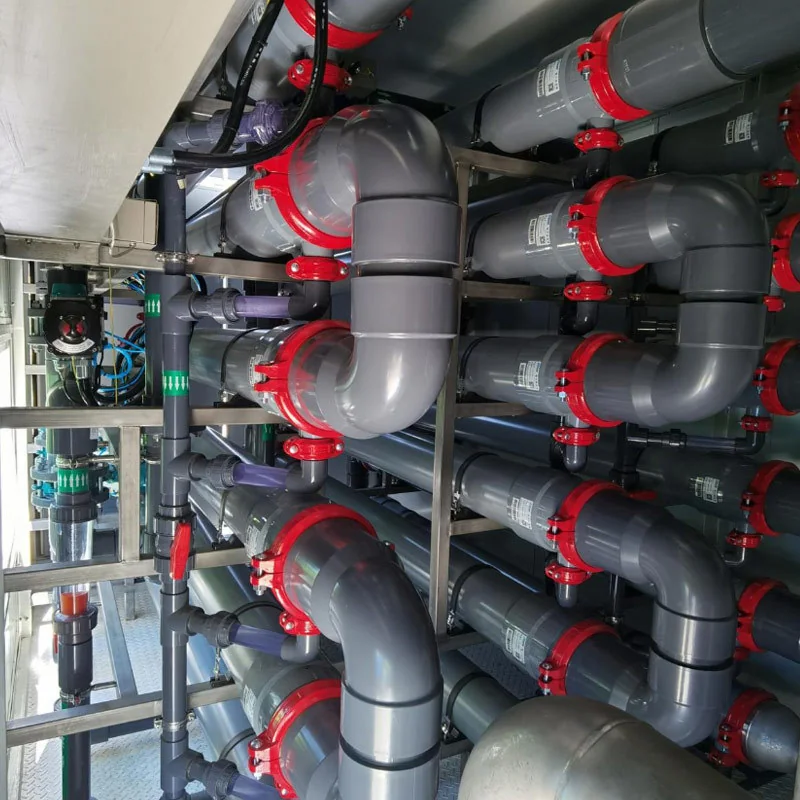 Оборудование проекта: Трубчатые мембраны для попутной воды нефтепромысла — 1 200 м³/сут