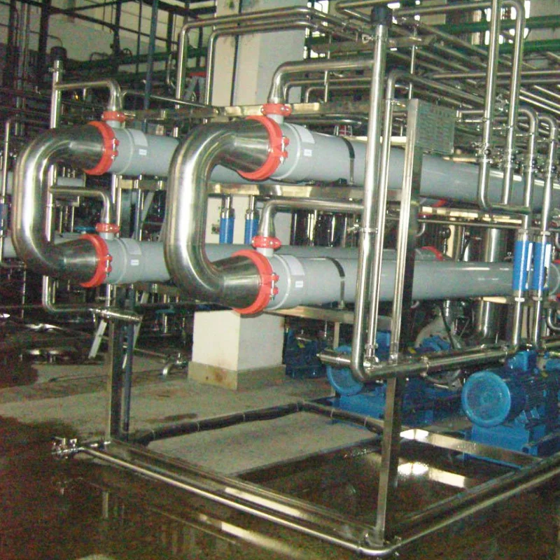 Membrane equipment at a process-fluid separation project