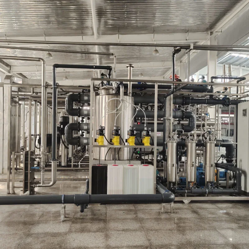 Membrane equipment at a process-fluid separation project