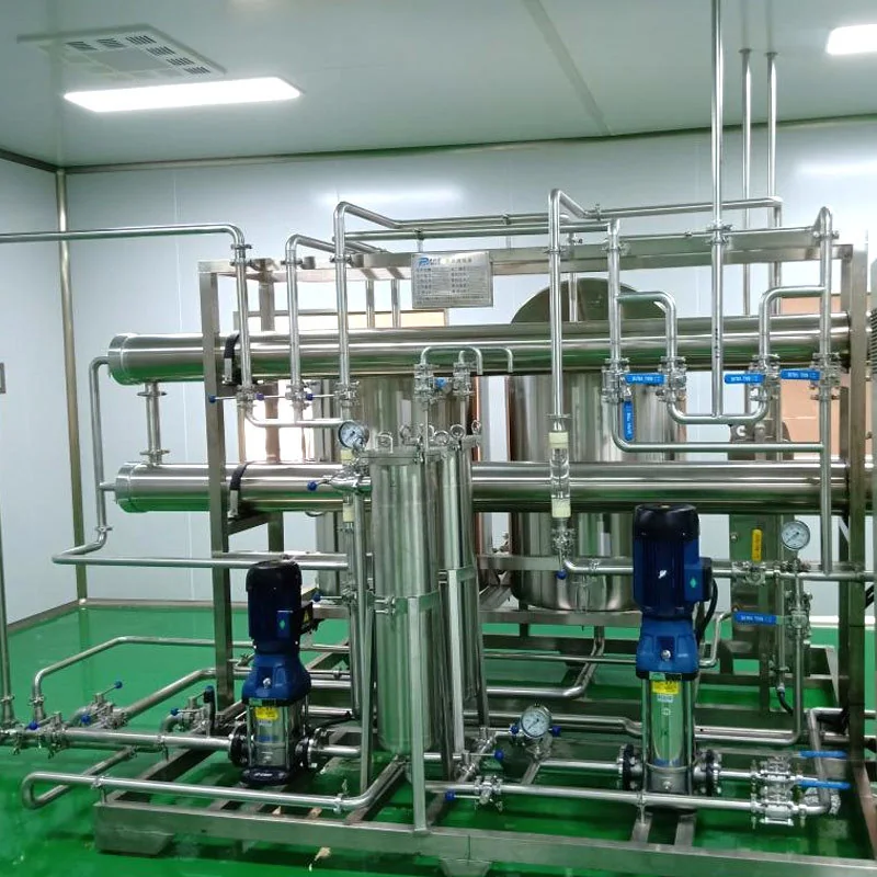 Membrane equipment at a process-fluid separation project